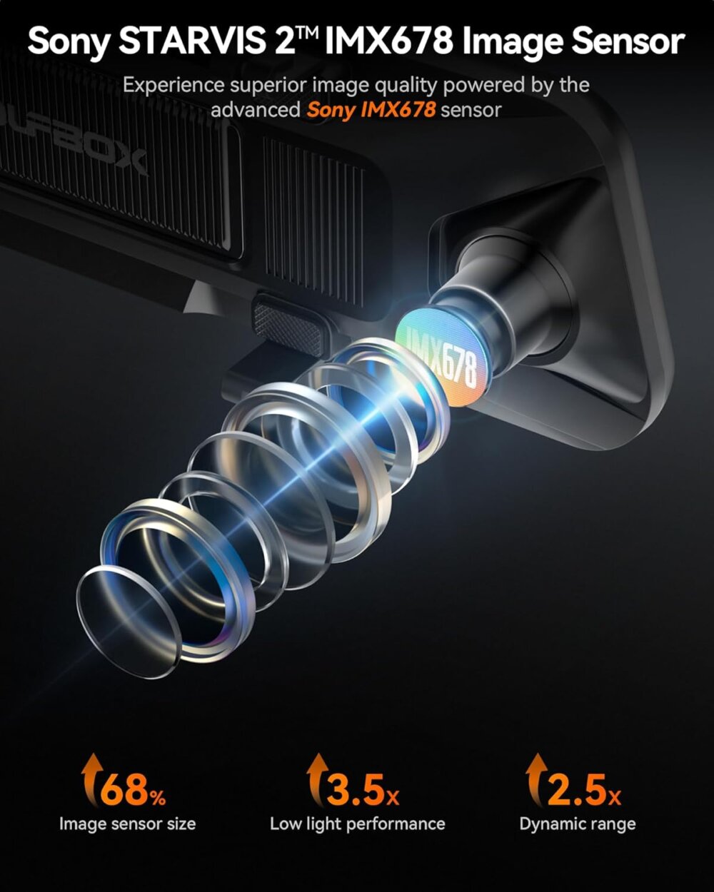 WOLFBOX G900 PRO: The Ultimate 4K Guide to a Smarter, Clearer Mirror Dash Cam View - Image 5