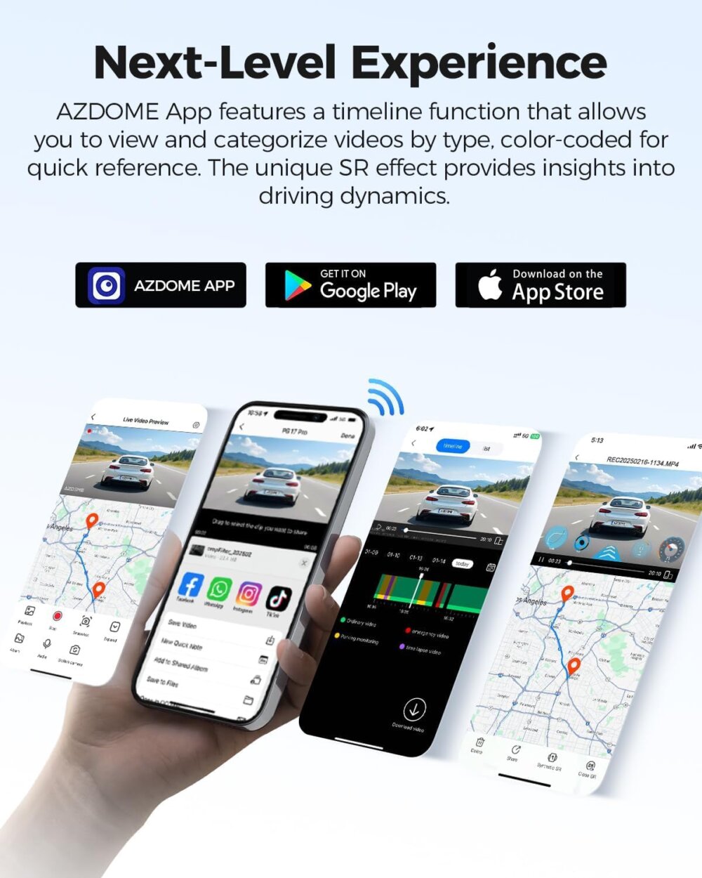 AZDOME PG17 Pro: The Ultimate Guide to Crystal-Clear 4K Mirror Dash Cam Safety - Image 7