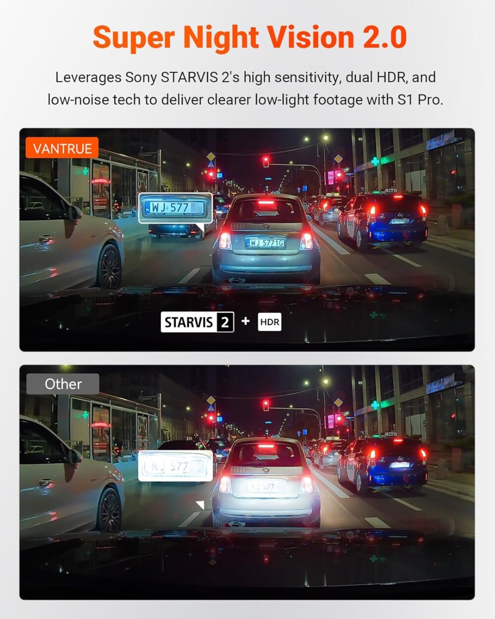 Vantrue S1 Pro: The Ultimate Guide to 60FPS Pro-Grade Dual Dash Cam Security - Image 9