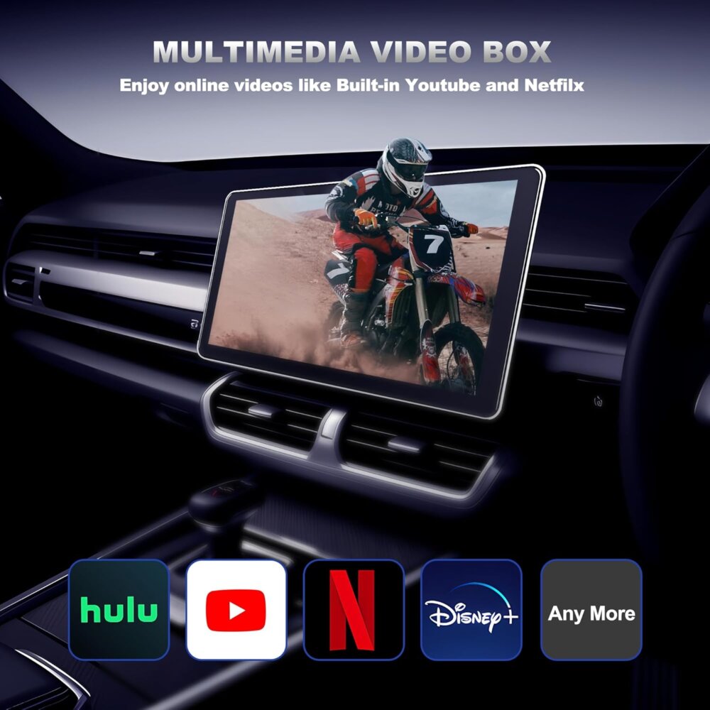 3-in-1 Wireless CarPlay Adapter Hub: The Ultimate Guide to Stream Netflix & YouTube in Your Car - Image 8