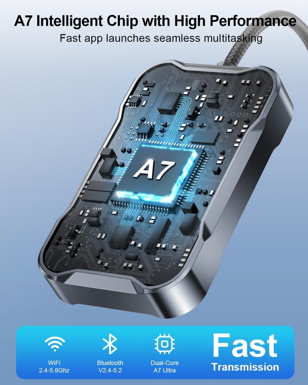 Wireless CarPlay & Android Auto Adapter: The Ultimate 2-in-1 Guide to a High-Speed, Seamless Connection - Image 7