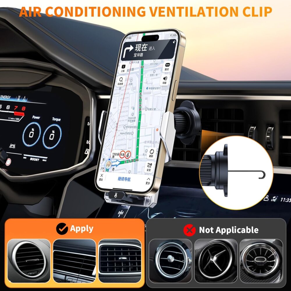 Wireless Car Charger Mount: The Ultimate Guide to 15W Hands-Free Automatic Clamping & Charging - Image 2