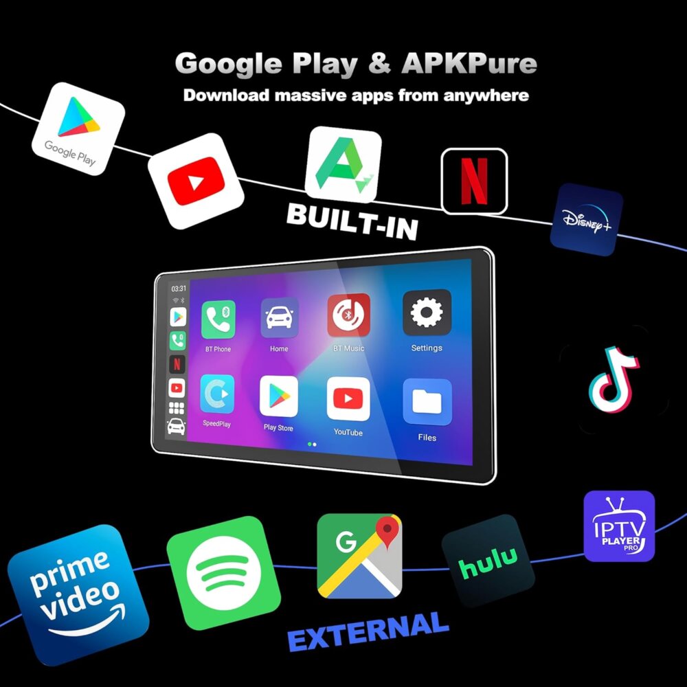 3-in-1 Wireless CarPlay Adapter Hub: The Ultimate Guide to Stream Netflix & YouTube in Your Car - Image 2