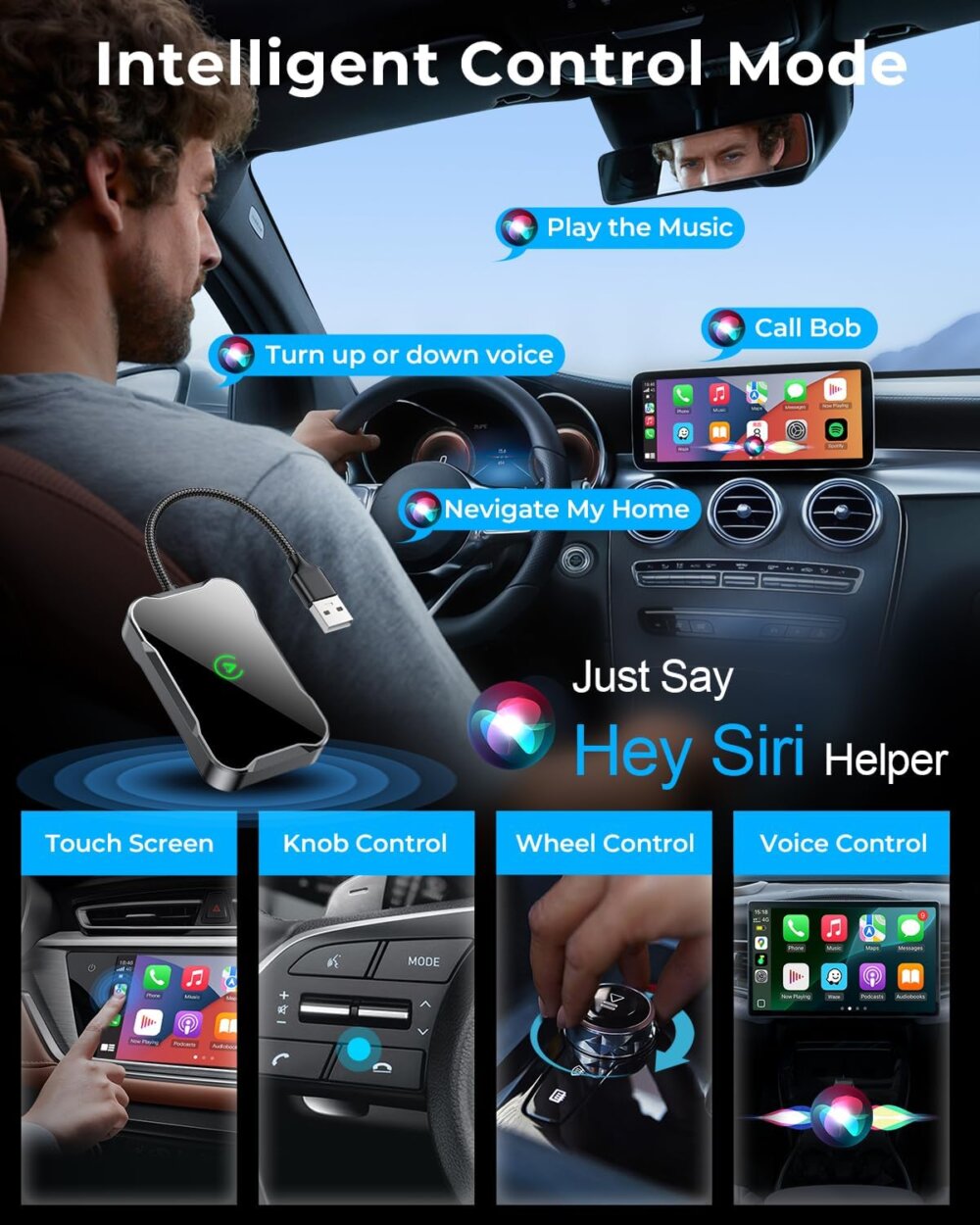 Wireless CarPlay & Android Auto Adapter: The Ultimate 2-in-1 Guide to a High-Speed, Seamless Connection - Image 6