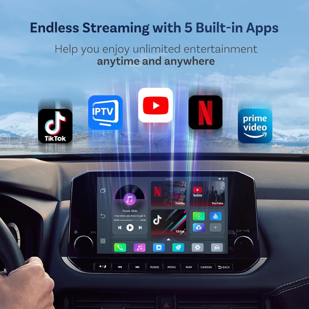 OTTOCAST Play2Video Pro: The Ultimate 3-in-1 Guide to Stream Netflix & YouTube in Your Car - Image 3