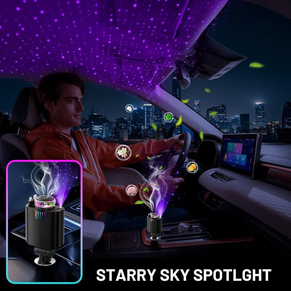 Starlight Retractable Car Charger: The Ultimate 5-in-1 Guide to Fast Charging & In-Car Ambiance - Image 3