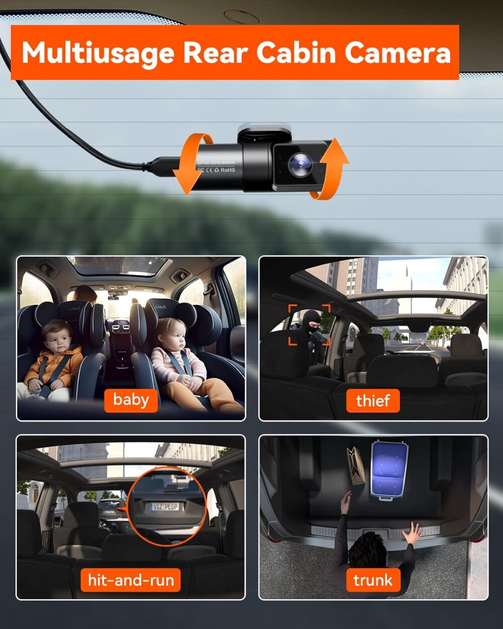 Vantrue N5 4 Channel Dash Cam: The Revolutionary Guide to Total 360° Vehicle Security - Image 4