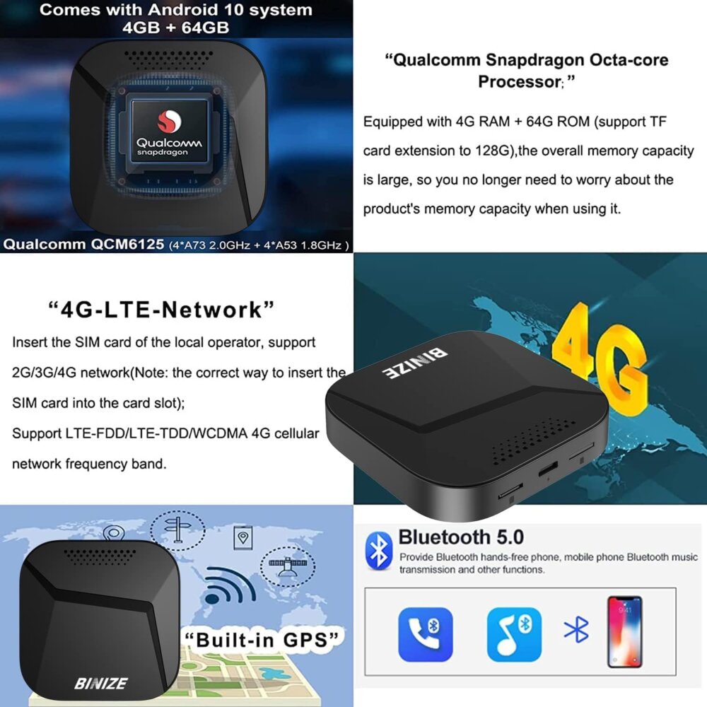 Binize CarPlay AI Box: The Ultimate Guide to Getting a Full Android 13 System in Your Car - Image 5