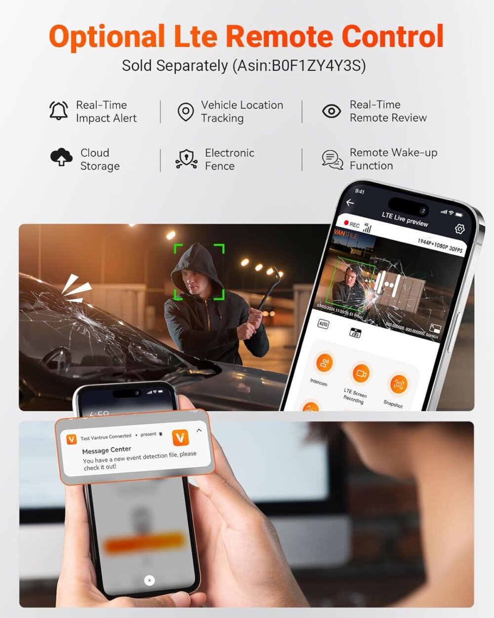 Vantrue S1 Pro: The Ultimate Guide to 60FPS Pro-Grade Dual Dash Cam Security - Image 5