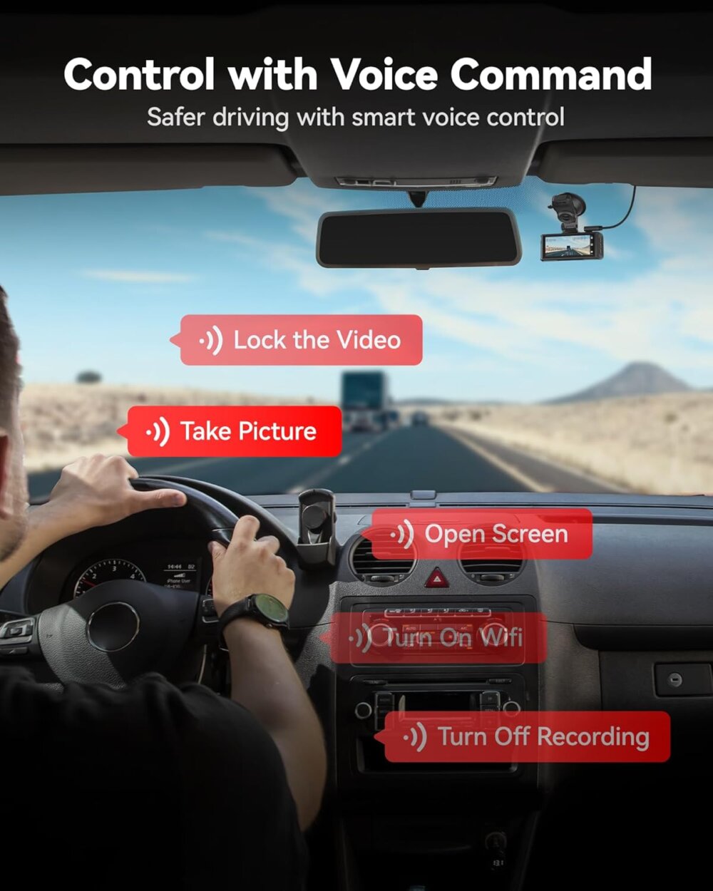 REDTIGER F7N Touch: The Ultimate 4K Guide to User-Friendly Dash Cam Protection - Image 6