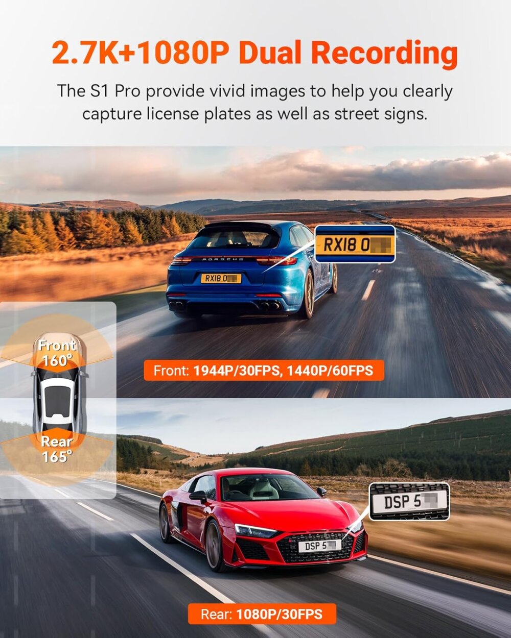 Vantrue S1 Pro: The Ultimate Guide to 60FPS Pro-Grade Dual Dash Cam Security - Image 8