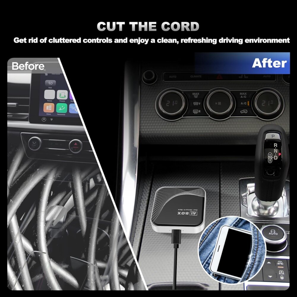 3-in-1 Wireless CarPlay Adapter Hub: The Ultimate Guide to Stream Netflix & YouTube in Your Car - Image 9