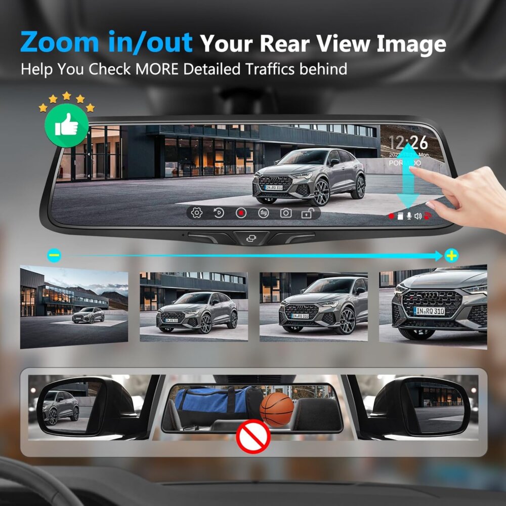 PORMIDO OEM Mirror Dash Cam: The Ultimate Guide to a Seamless 2K Integrated Camera System - Image 4