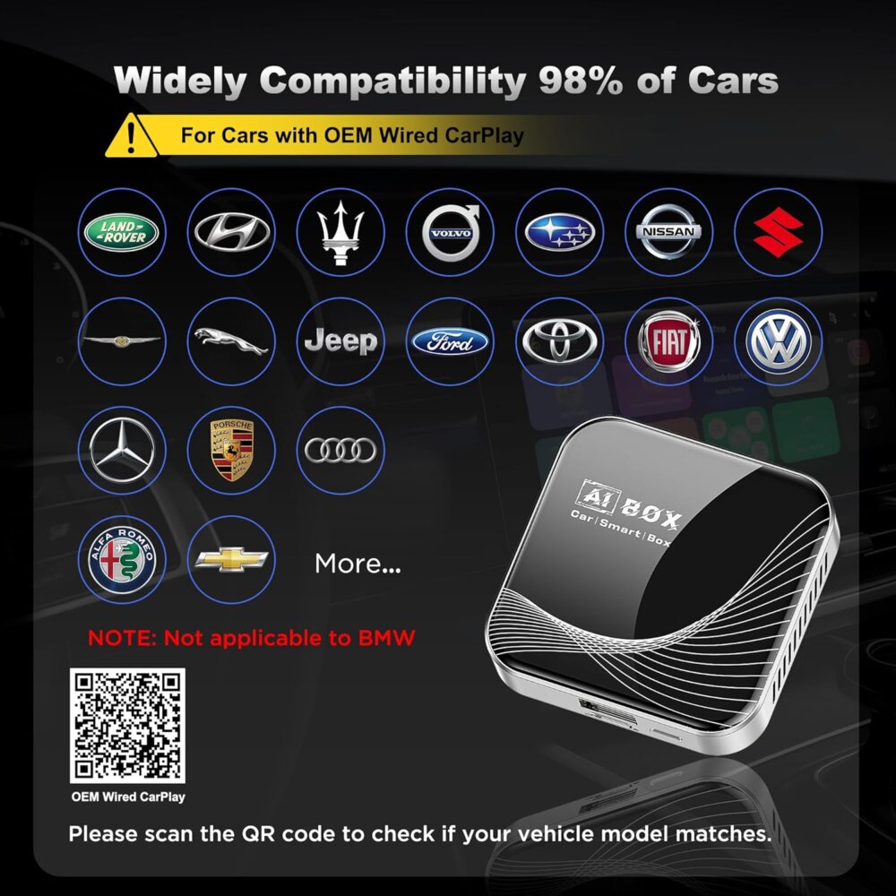 3-in-1 Wireless CarPlay Adapter Hub: The Ultimate Guide to Stream Netflix & YouTube in Your Car - Image 6
