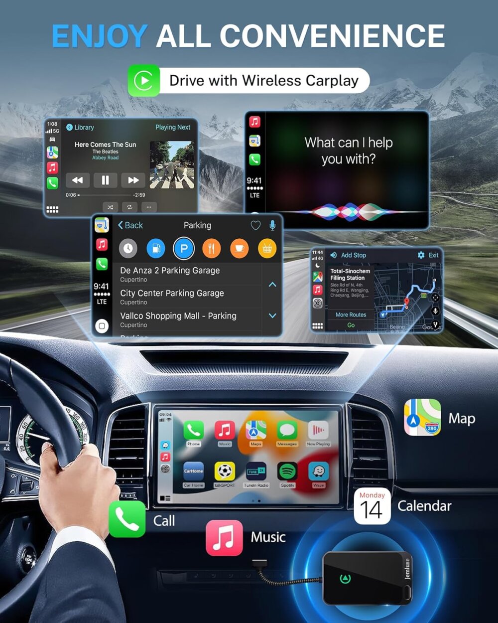 Wireless CarPlay Adapter: The Ultimate 2024 Guide to a Seamless, Cable-Free Driving Experience - Image 7