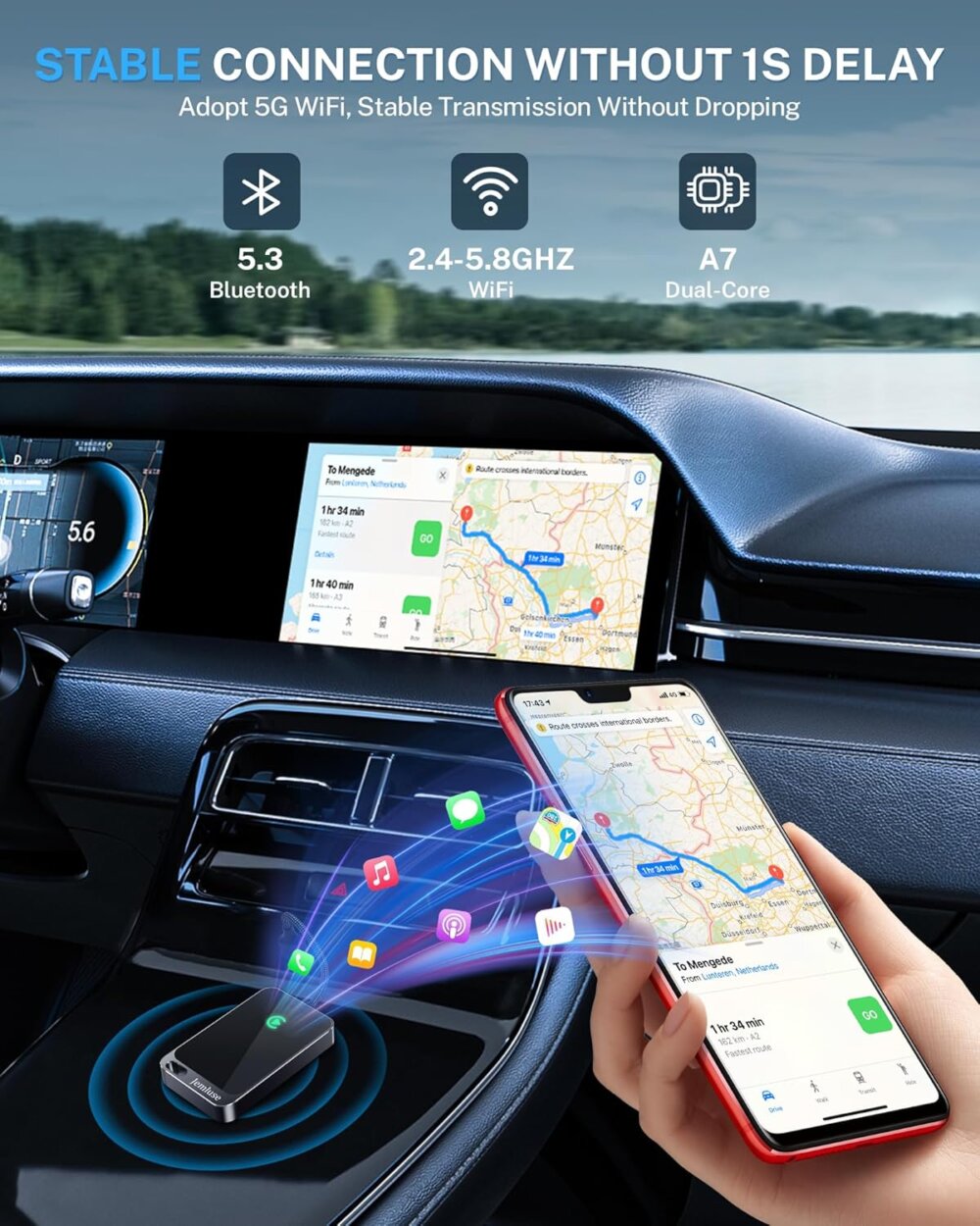 Wireless CarPlay Adapter: The Ultimate 2024 Guide to a Seamless, Cable-Free Driving Experience - Image 6