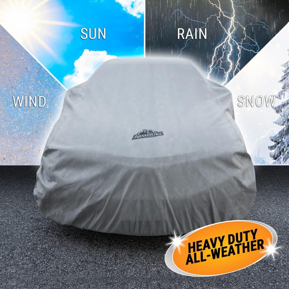 Armor All Heavy Duty Car Cover: The Ultimate Guide to All-Weather 6-Point Secure Protection - Image 7
