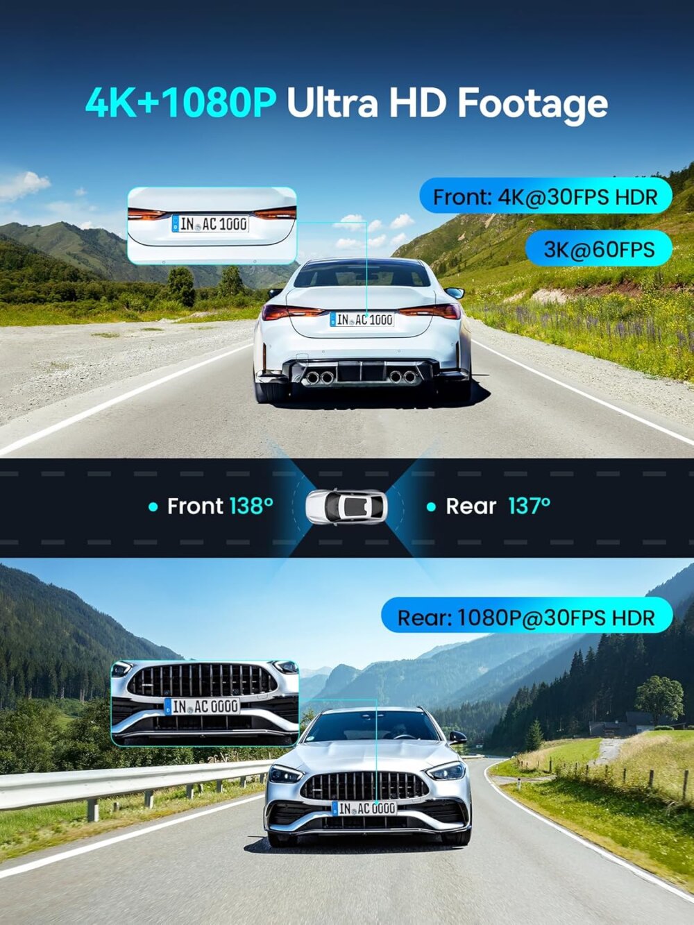 DDPAI Z60 Pro: The Ultimate 4K Guide to 60FPS Pro-Grade Dash Cam Security - Image 7