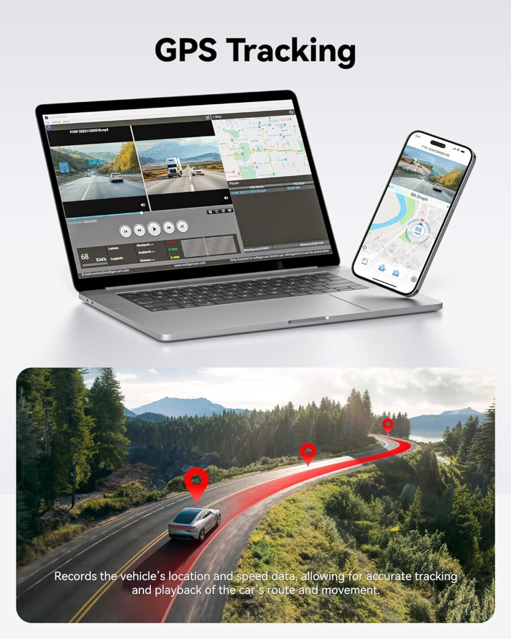 REDTIGER F7NP Dash Cam: Your Complete 4K Solution for Reliable Road Safety - Image 7