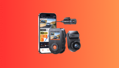 The discreet Vantrue S1 Pro dual dash cam, engineered for pro-grade 60FPS recording.