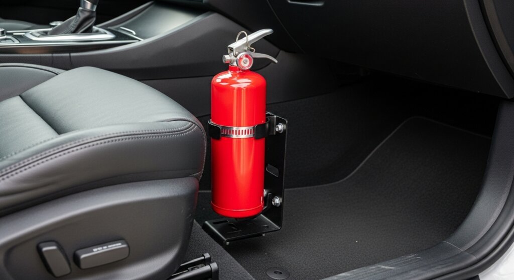 car fire extinguisher