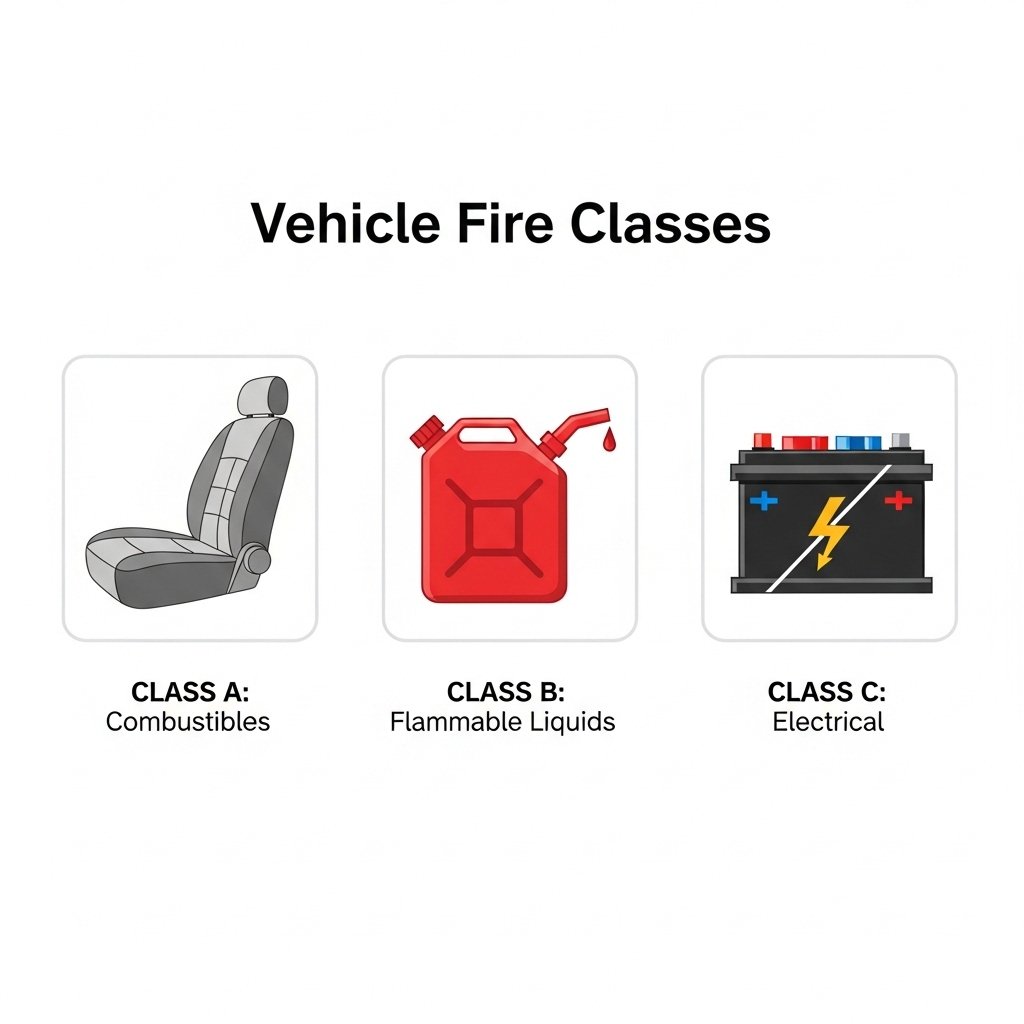 car fire extinguisher